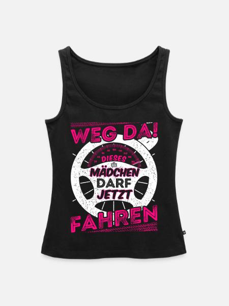 Führerschein Fahranfänger Führerscheinprüfung - Frauen Premium Organic Tank Top - Schwarz