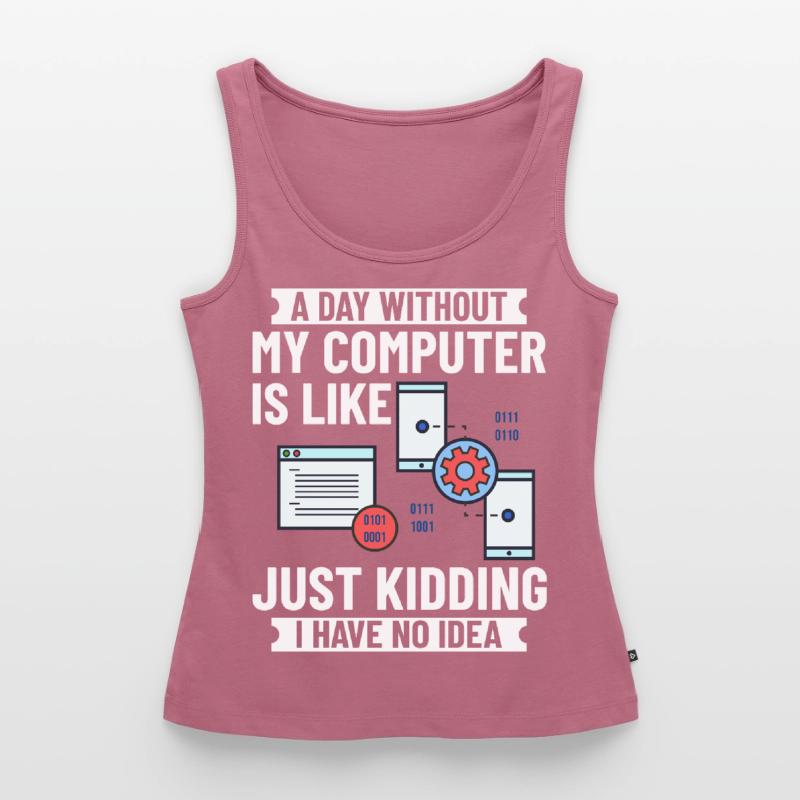 Programmer Programming Computer Developer Pc Women’s Premium Organic Tank top
