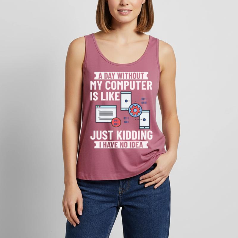 Programmer Programming Computer Developer Pc Women’s Premium Organic Tank top