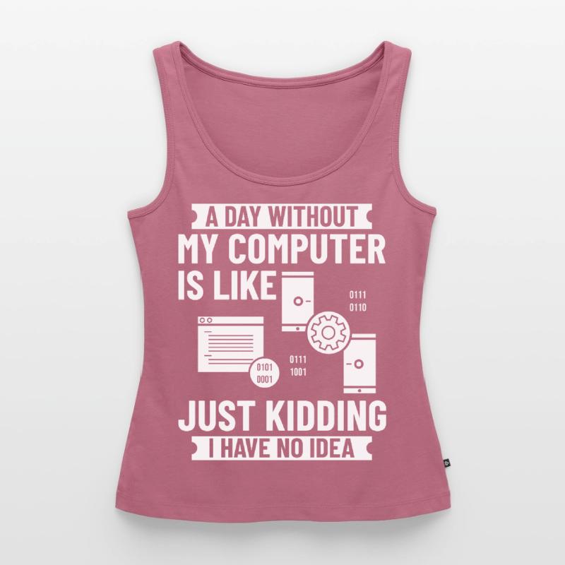 Programmer Programming Computer Developer Pc Women’s Premium Organic Tank top