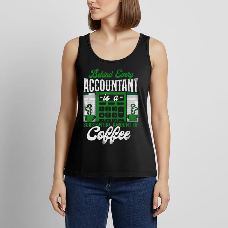 Comptable Comptable Comptable Comptabilité Débardeur bio Premium Femme