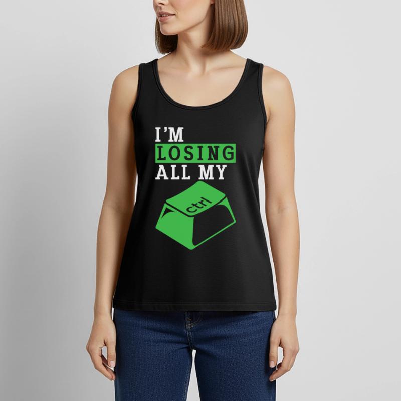 Cyber Security Computer Key Software Engineer Women’s Premium Organic Tank top