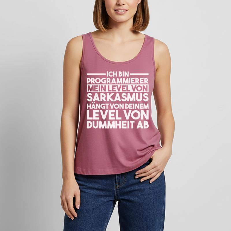 Programmieren Entwickler Coder Programmierer Frauen Premium Organic Tank Top
