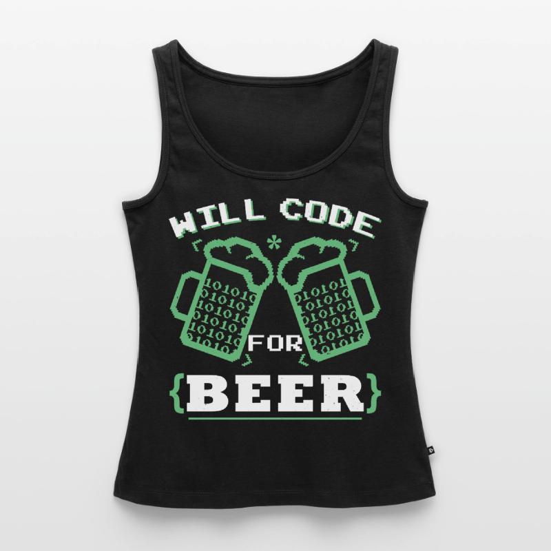 Funny Programming Coder Programmer Coder Coding Women’s Premium Organic Tank top