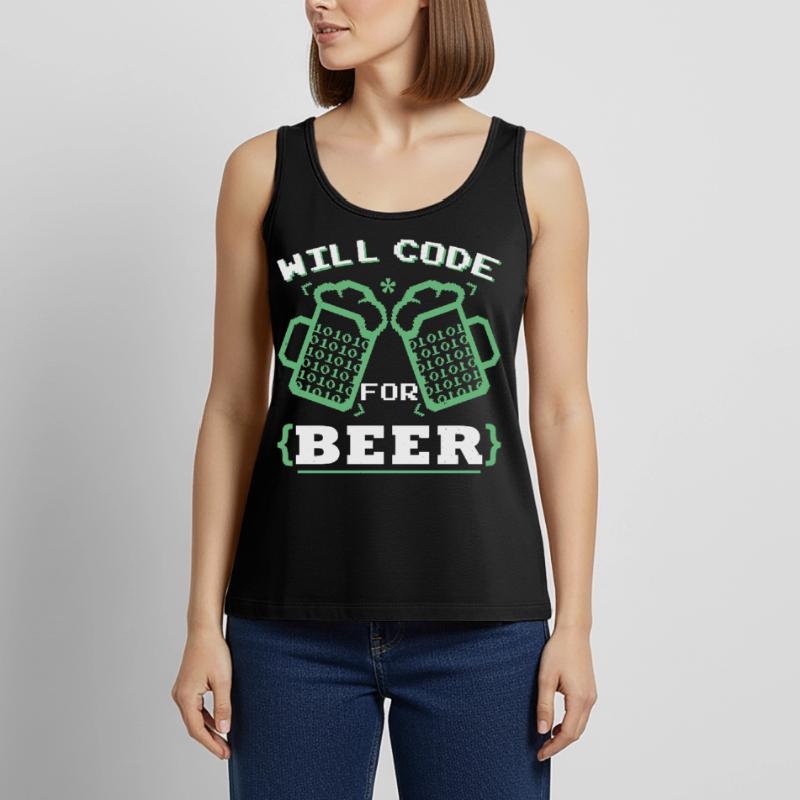 Funny Programming Coder Programmer Coder Coding Women’s Premium Organic Tank top