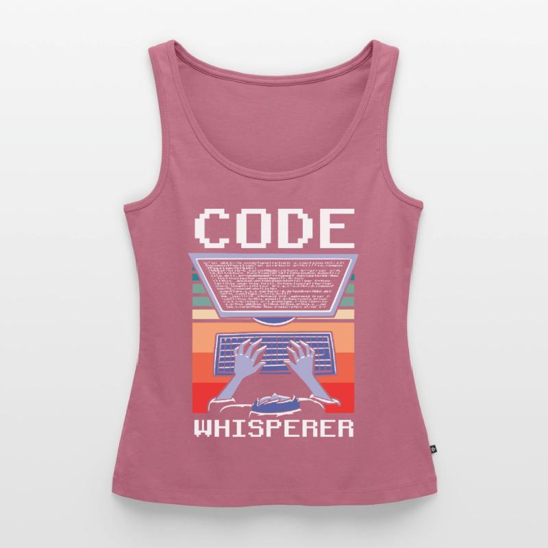 Code Whisperer Programmer Coding Coder Women’s Premium Organic Tank top