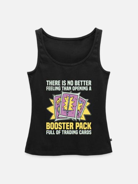 Karten sammler - Frauen Premium Organic Tank Top - Schwarz