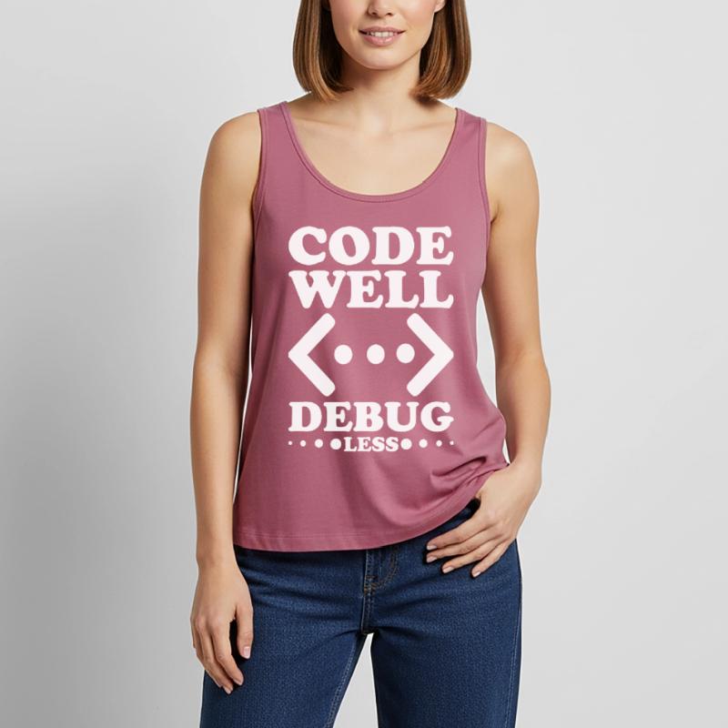 Programmierer Informatiker Computer Nerd Geschenk Frauen Premium Organic Tank Top