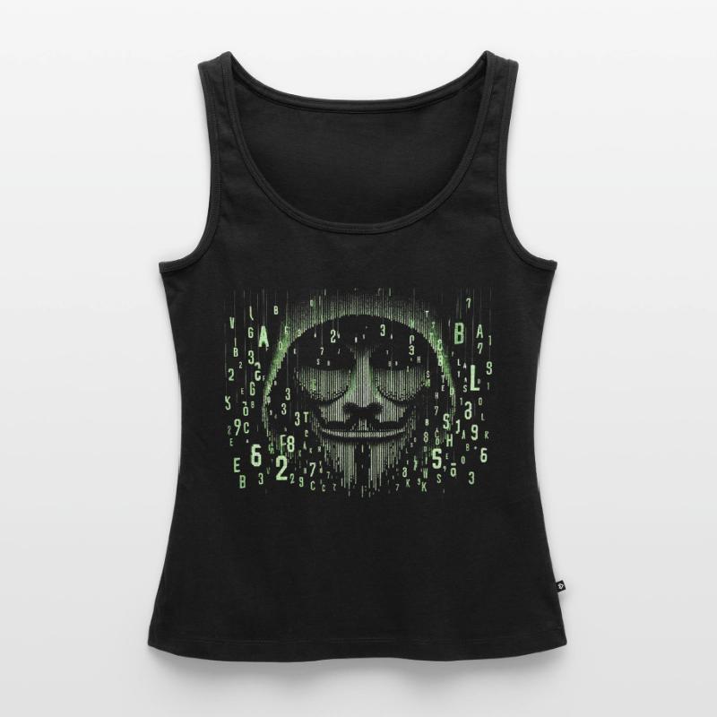 Hacker Programmierer Programmieren Informatiker Frauen Premium Organic Tank Top