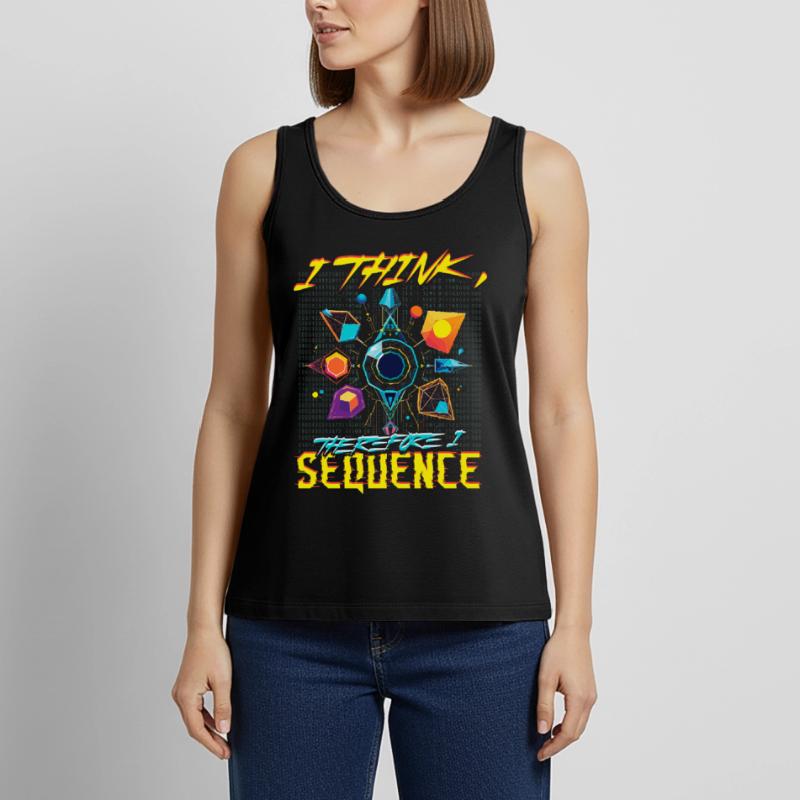 Bioinformatics Analyst Think Therefore I Sequence Women’s Premium Organic Tank top