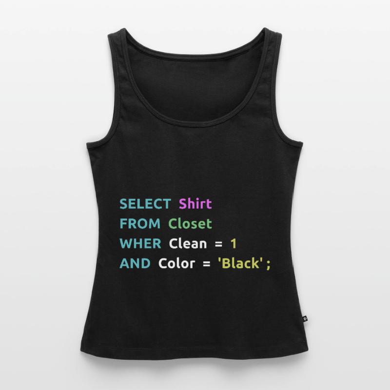 Nerd Computer Computerarbeit Coder Geschenkidee Frauen Premium Organic Tank Top