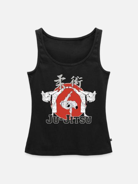 Ju Jutsu Ju Jitsu Kampfkunst - Frauen Premium Organic Tank Top - Schwarz