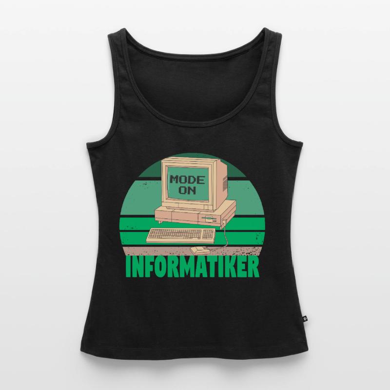 Informatik Computer Programmierer Entwickler Coder Frauen Premium Organic Tank Top