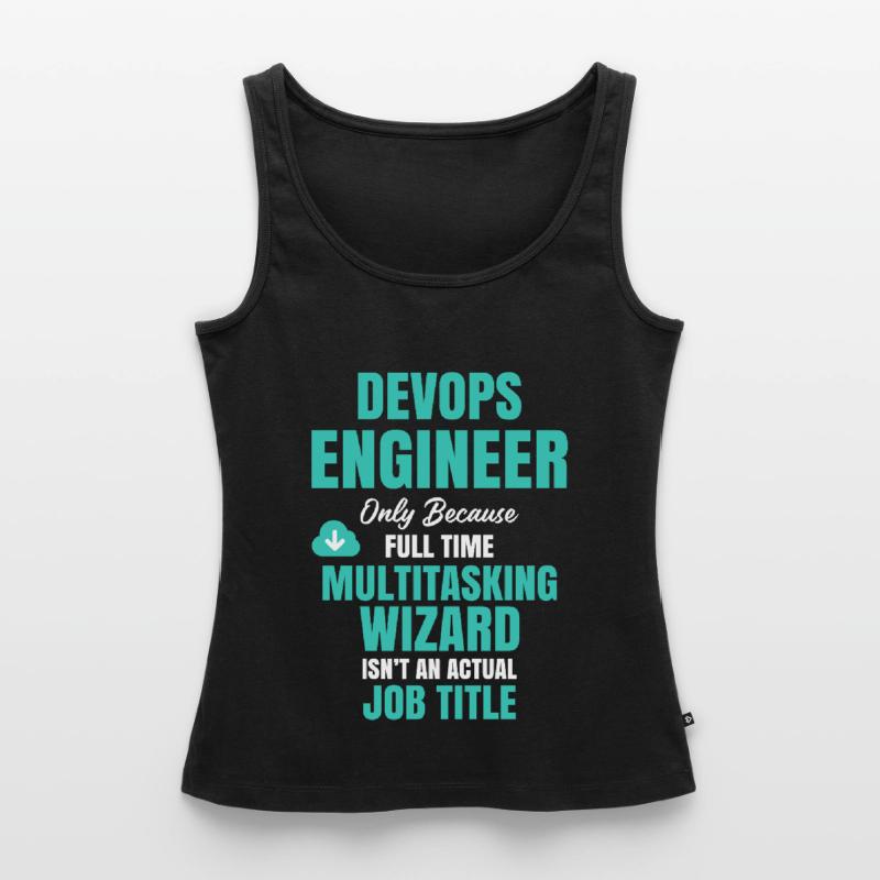 DevOps Engineer Multitasking Wizard Women’s Premium Organic Tank top