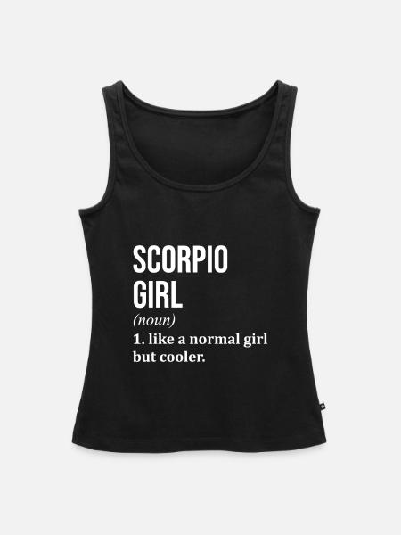 Skorpion Skorpion Skorpion - Frauen Premium Organic Tank Top - Schwarz
