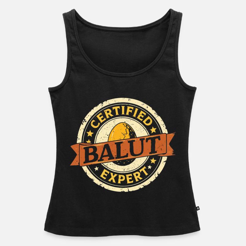 Certifierad Balut-expert Filippinerna - Premiumtanktopp dam - svart