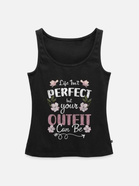 Mode Trendsetter Modell Modisch - Frauen Premium Organic Tank Top - Schwarz