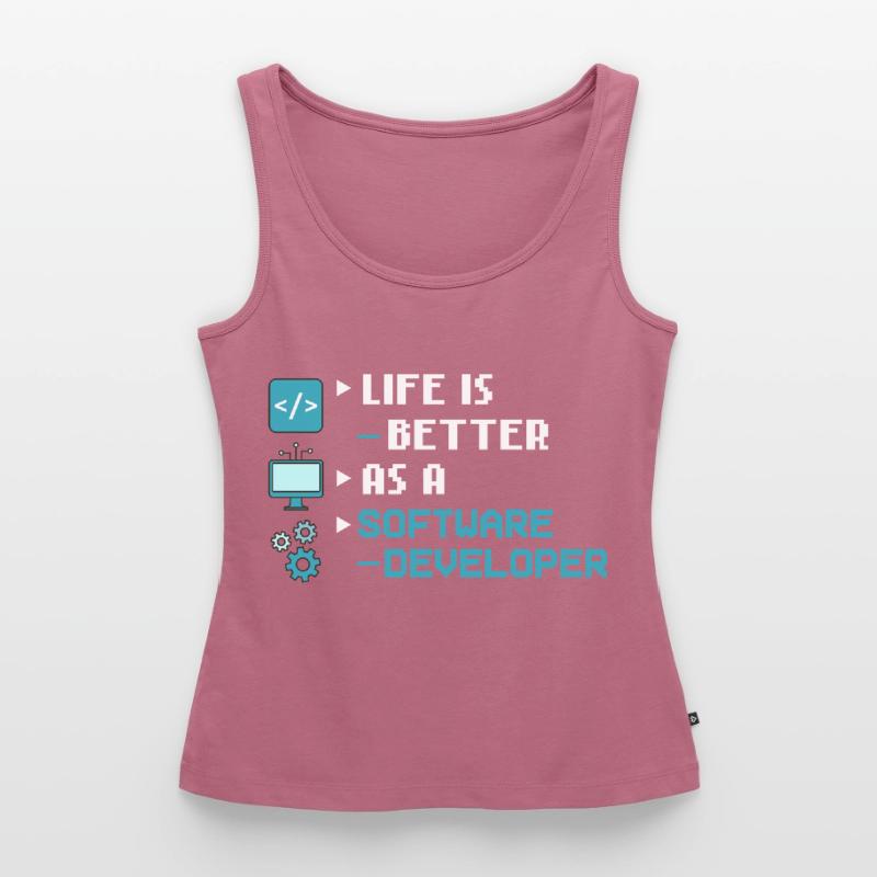Software Development Software Developer Developer Women’s Premium Organic Tank top