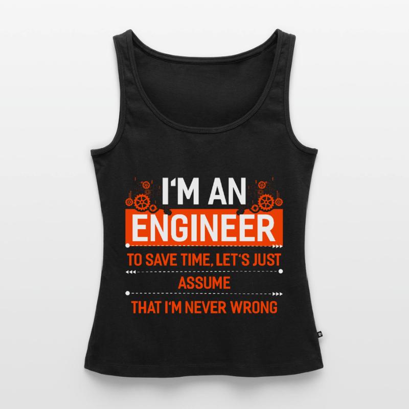 Engineer mechanical engineering electrical engineering gift Women’s Premium Organic Tank top
