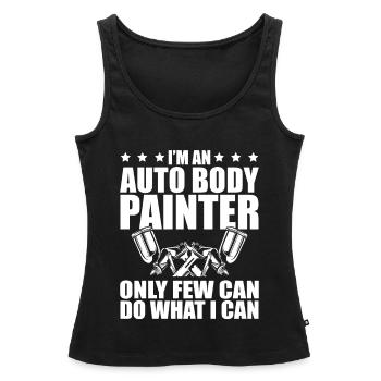 Auto Body Painter Job Beruf Auto Detaillierung - Frauen Premium Organic Tank Top - Schwarz - Vorne - AI Model Female 172 light (172cm)