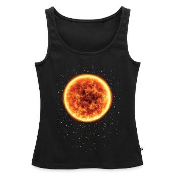 Sternbild Astronomie Astronom - Frauen Premium Organic Tank Top - Schwarz - Vorne - AI Model Female 172 light (172cm)