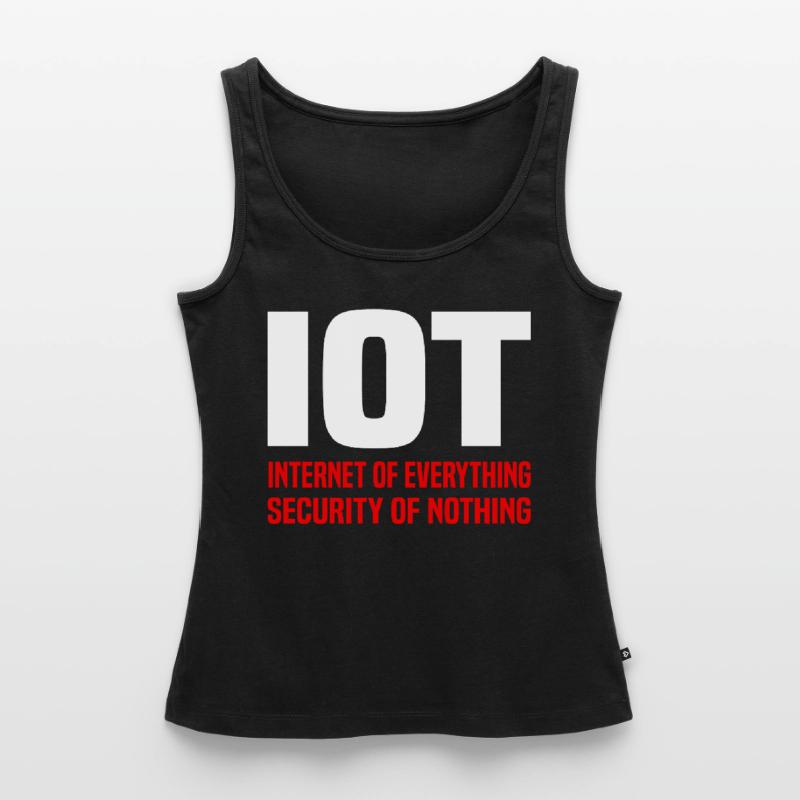 Internet Des Objets IOT Programmeur Admin IT Débardeur bio Premium Femme