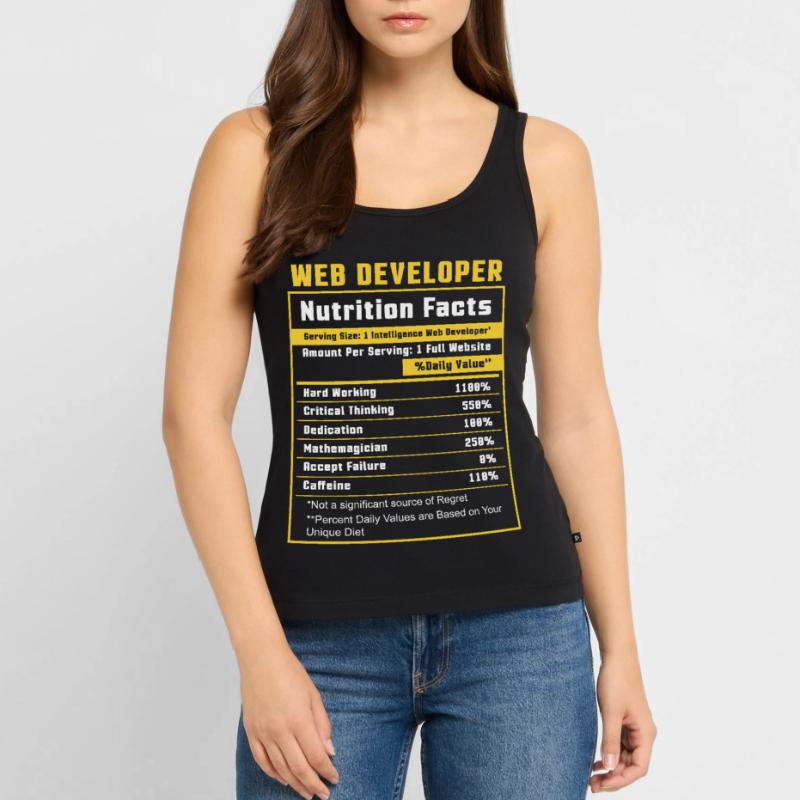 Web Developer Website Development IT Programmer Women’s Premium Organic Tank top