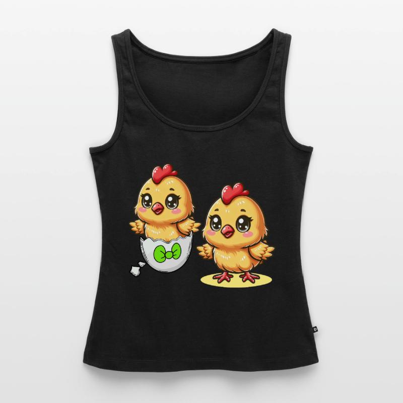 Chick Easter Egg Easter Eggs Chicken Eggs Easter Child Women’s Premium Organic Tank top