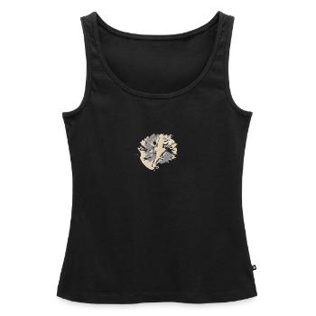 Escalade de la Saint-Valentin pour hommes - Débardeur bio Premium Femme - noir - Devant - AI Model Female 172 light (172cm)