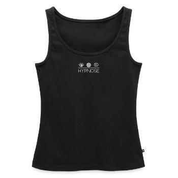 Hypnose Hypnotherapie Hypnose-Therapie Hypnosis - Frauen Premium Organic Tank Top - Schwarz - Vorne - AI Model Female 172 light (172cm)