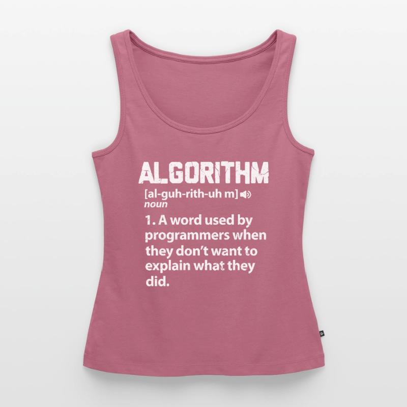 Cadeau de programmation codeur codeur programmeur Débardeur bio Premium Femme