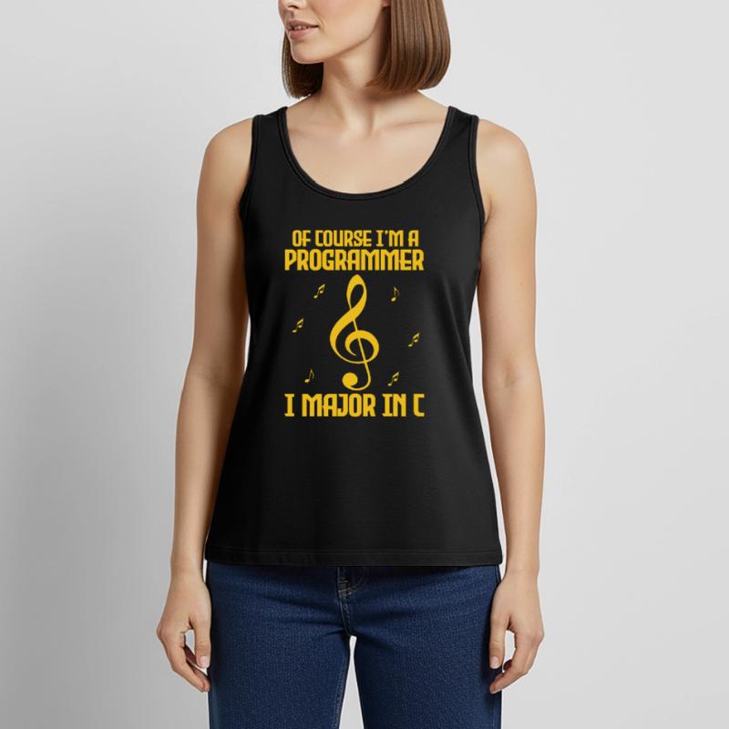 Programmer Code Informatik Coder Programming Women’s Premium Organic Tank top