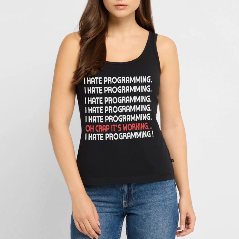 PC Programming Coding Program Internet Computer Women’s Premium Organic Tank top