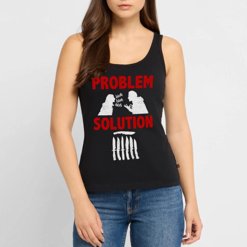 Knife Making Knife Maker Problem Solution Hobby Frauen Premium Organic Tank Top