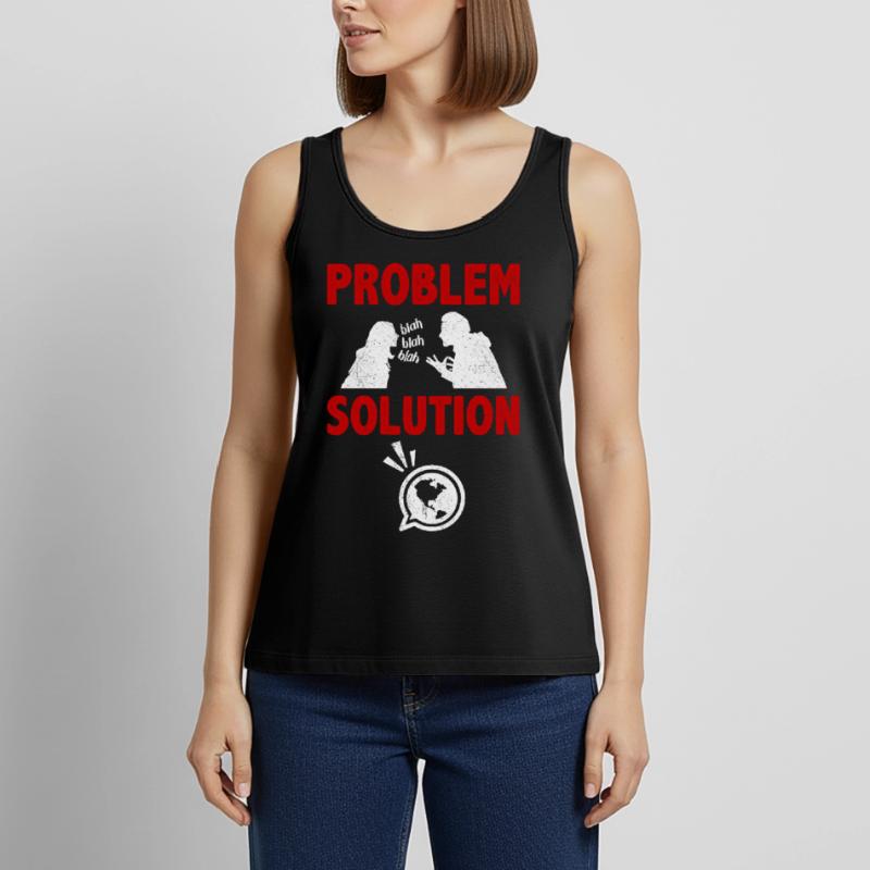 Language Learning Language Problem Solution Women’s Premium Organic Tank top