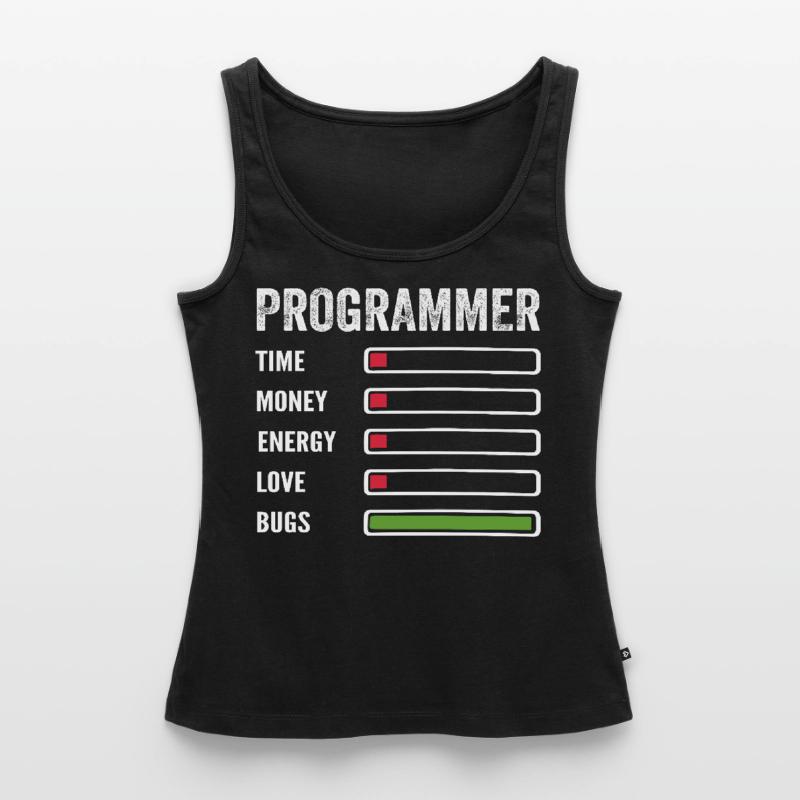 Entwickler Humor Programmierer Programmierer Programmierer Frauen Premium Organic Tank Top