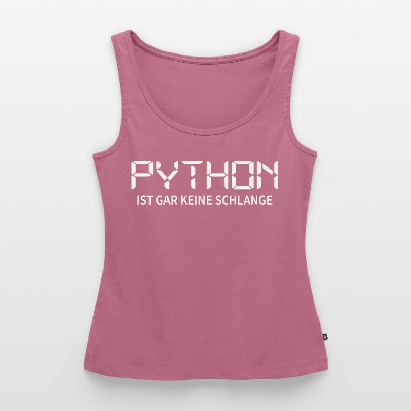 Nerd Python-Coder Server Download Programming Women’s Premium Organic Tank top