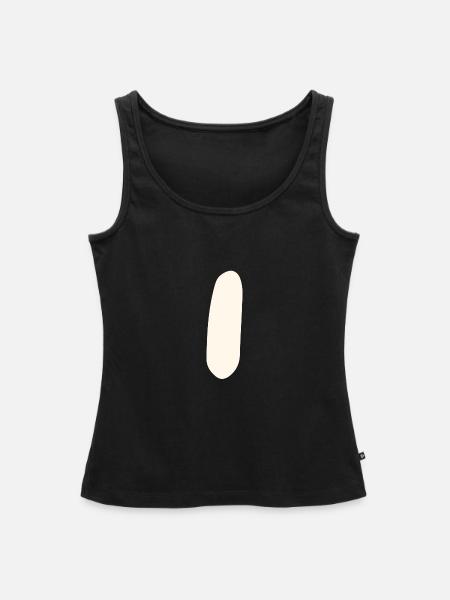 1 - Frauen Premium Organic Tank Top - Schwarz