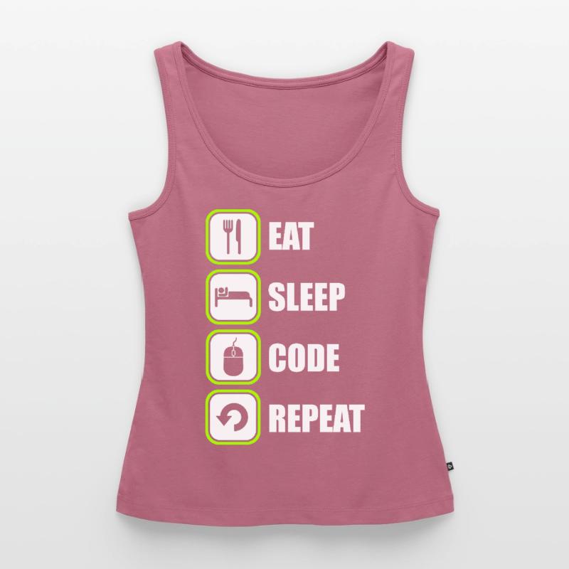 Programmeur Programmeur Code de programmation Débardeur bio Premium Femme