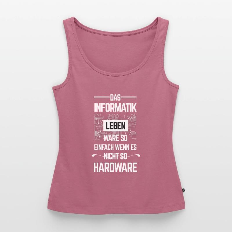 Informatik Programierer Computer PC Geschenk Frauen Premium Organic Tank Top