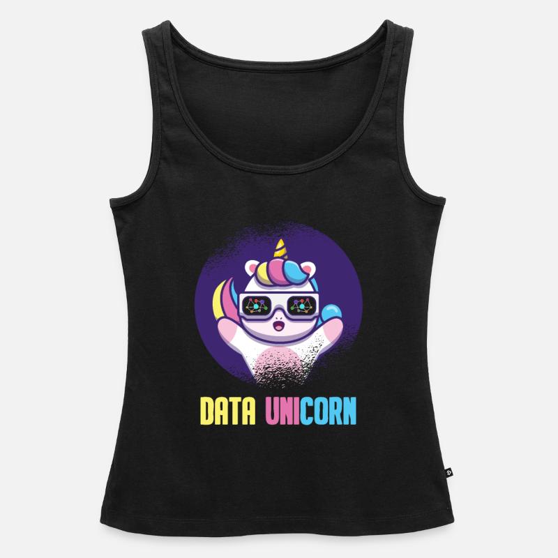 Data Science Analyst Data Scientist - Dame Premium økologisk tanktop - sort