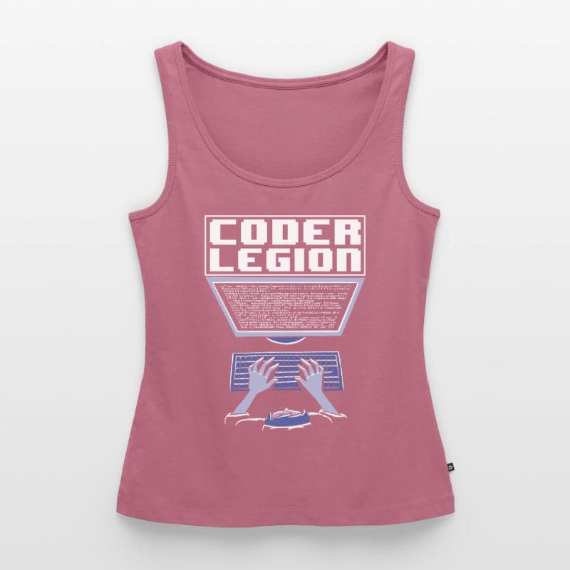 Programmierer Coder Software Entwickler Frauen Premium Organic Tank Top