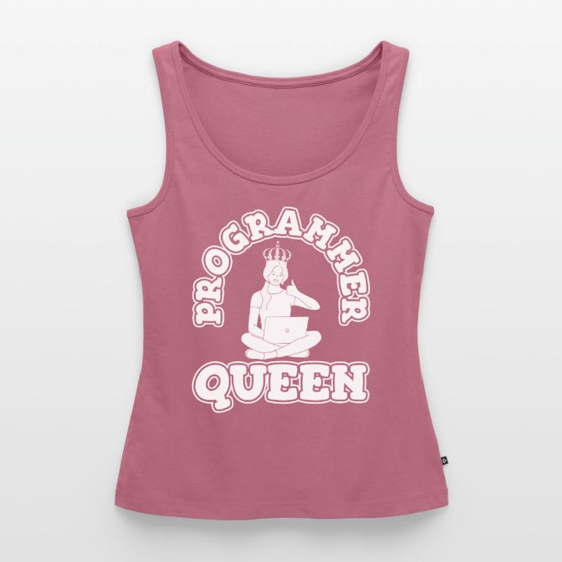 Developer Coder Programmer Queen Women’s Premium Organic Tank top