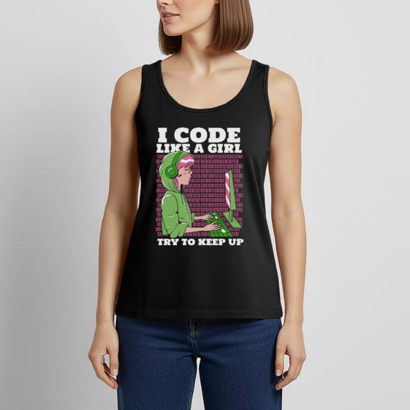 Developer Coder Programmer Women’s Premium Organic Tank top