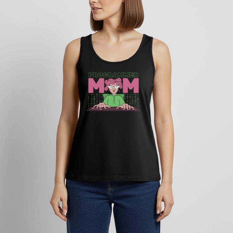 Developer Coder Programmer Mother Women’s Premium Organic Tank top