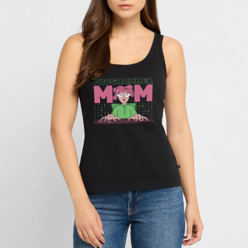 Developer Coder Programmer Mother Women’s Premium Organic Tank top