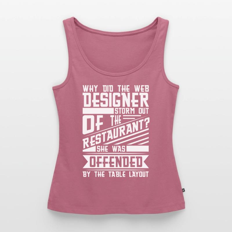 Web Developer Web Developer Pun Women’s Premium Organic Tank top