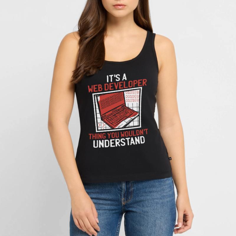 Web Developer Web Developer Funny Women’s Premium Organic Tank top