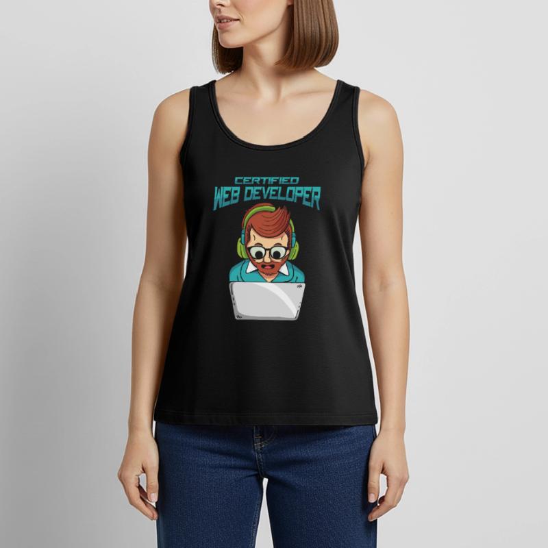 Web Developer Web Developer Certified Women’s Premium Organic Tank top