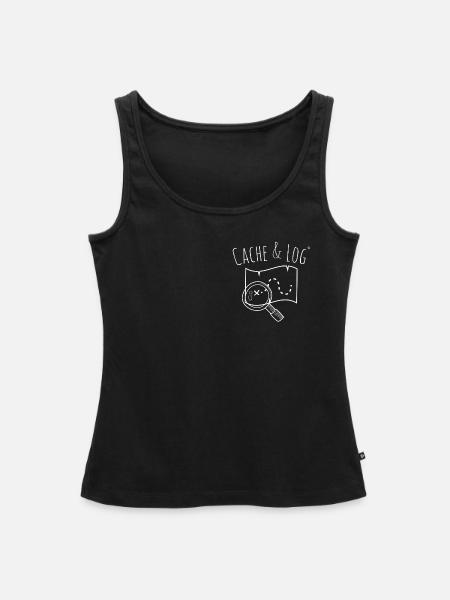 Cache&Log - Frauen Premium Organic Tank Top - Schwarz